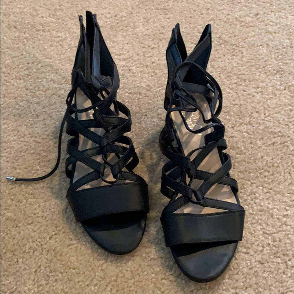Lace up heels